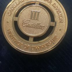 Cadillac heritage of ownership Emblem