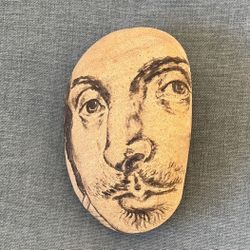 William Shakespeare Painted Rock