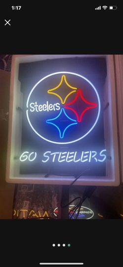Pittsburgh Steelers Neon Lights