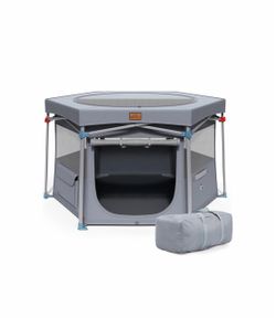 Foldable Dog Playpens, 49" x 42" x 28"