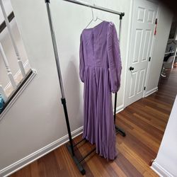 Women's V Neck Bridesmaid Dresses for Wedding Long Chiffon Pleated Formal Dress Evening Gowns