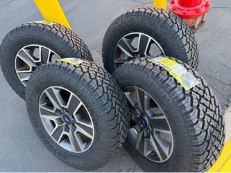 18" Ford F150 Rims and NEW Tires Wheels Expedition Lincoln Navigator F-150 F 150 6x135