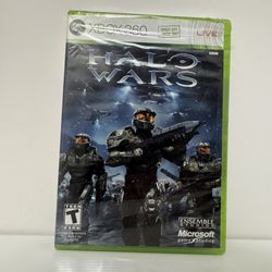 Xbox 360 Halo Wars Brand New Sealed- Date Of Release- 1st Edition Slightly Torn