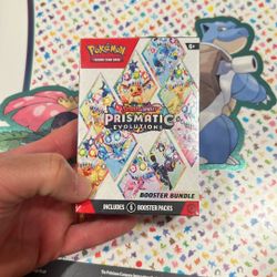 Pokémon Cards - Scarlet And Violet Prismatic Evolution Booster Bundle 