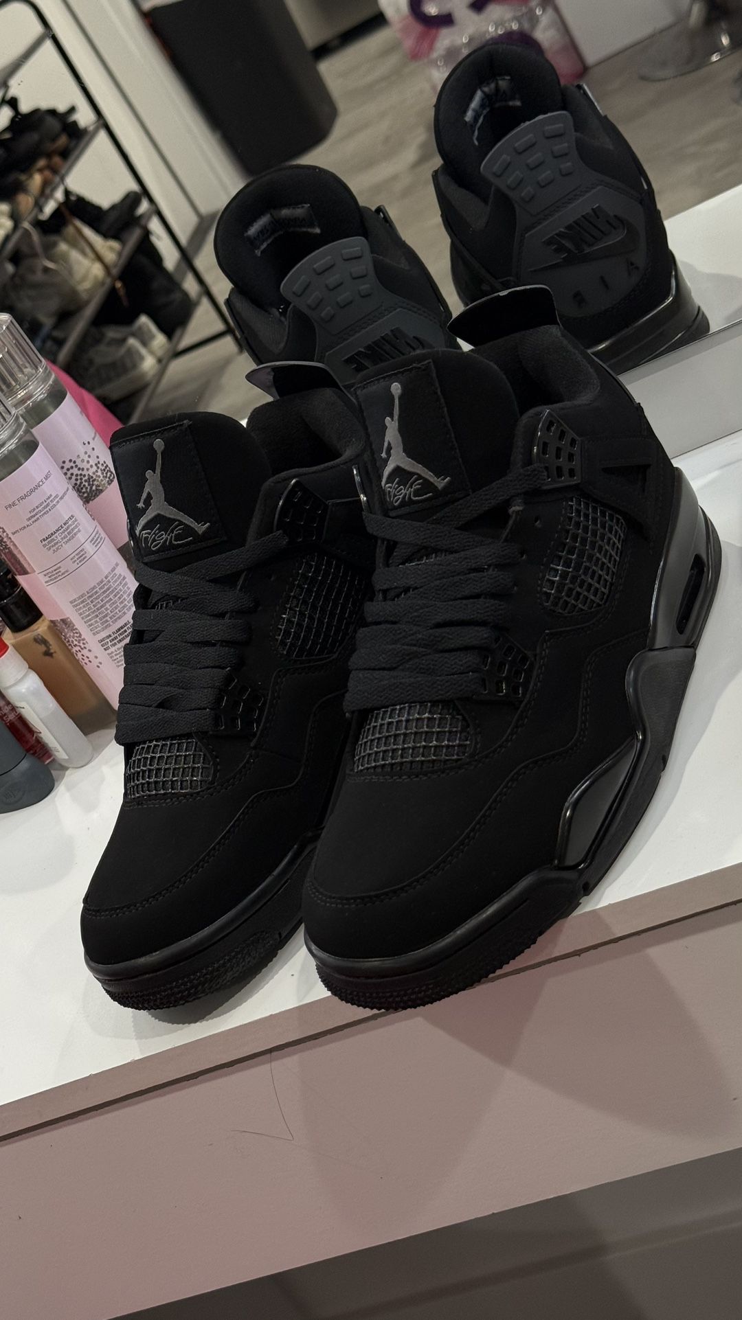 Jordan retro 4 black cats 2025 sizes |8.5/ 9/ 10/10.5/ mens.