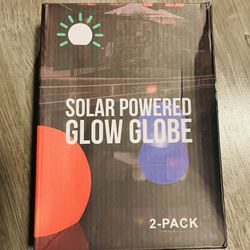 Solar Power Globe Lights/  Outdoor Decor
