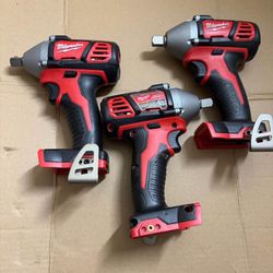 Milwaukee 3/8” Impact Wrench M18 - TOOL ONLY - PRICE IS FOR EACH