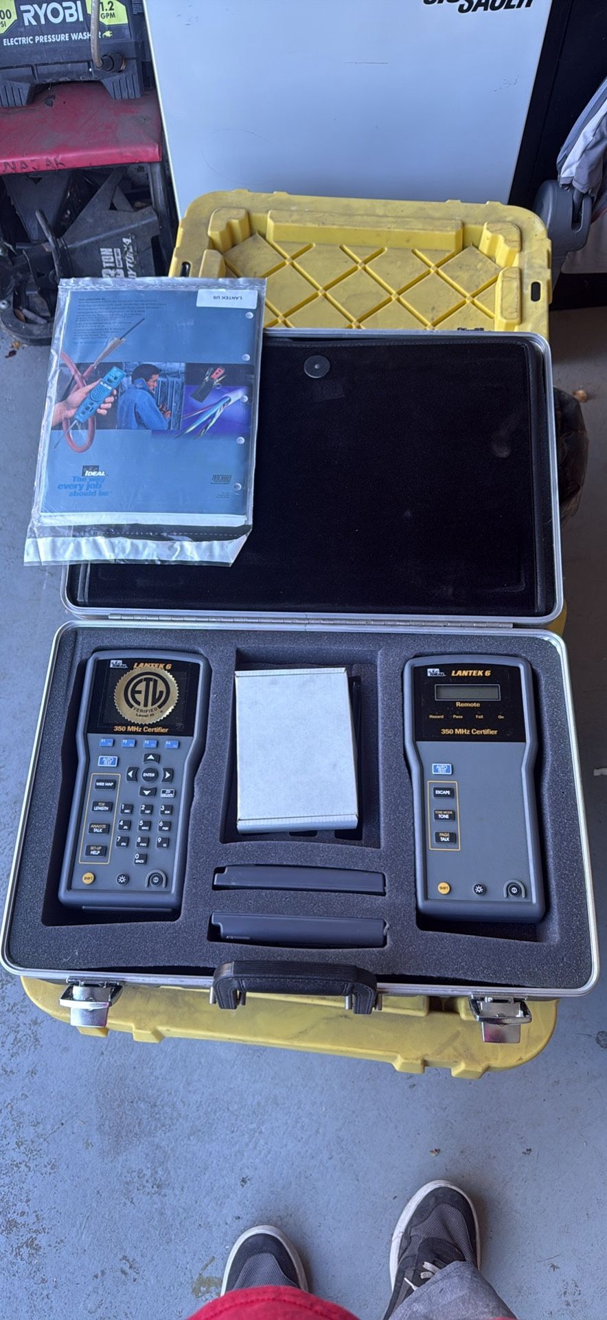 Ideal Lantek Cable Certifier