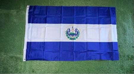 El Salvador flag size 5’x3’