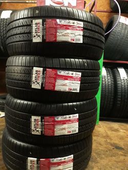 (4) NEW LOW PRO 22 INCH TIRES ATLAS BRAND SIZE 265/35/22 ♤
