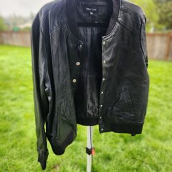 Black Leather Jacket 