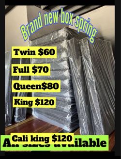 All Sizes Boxsprings / Brand New In Box 