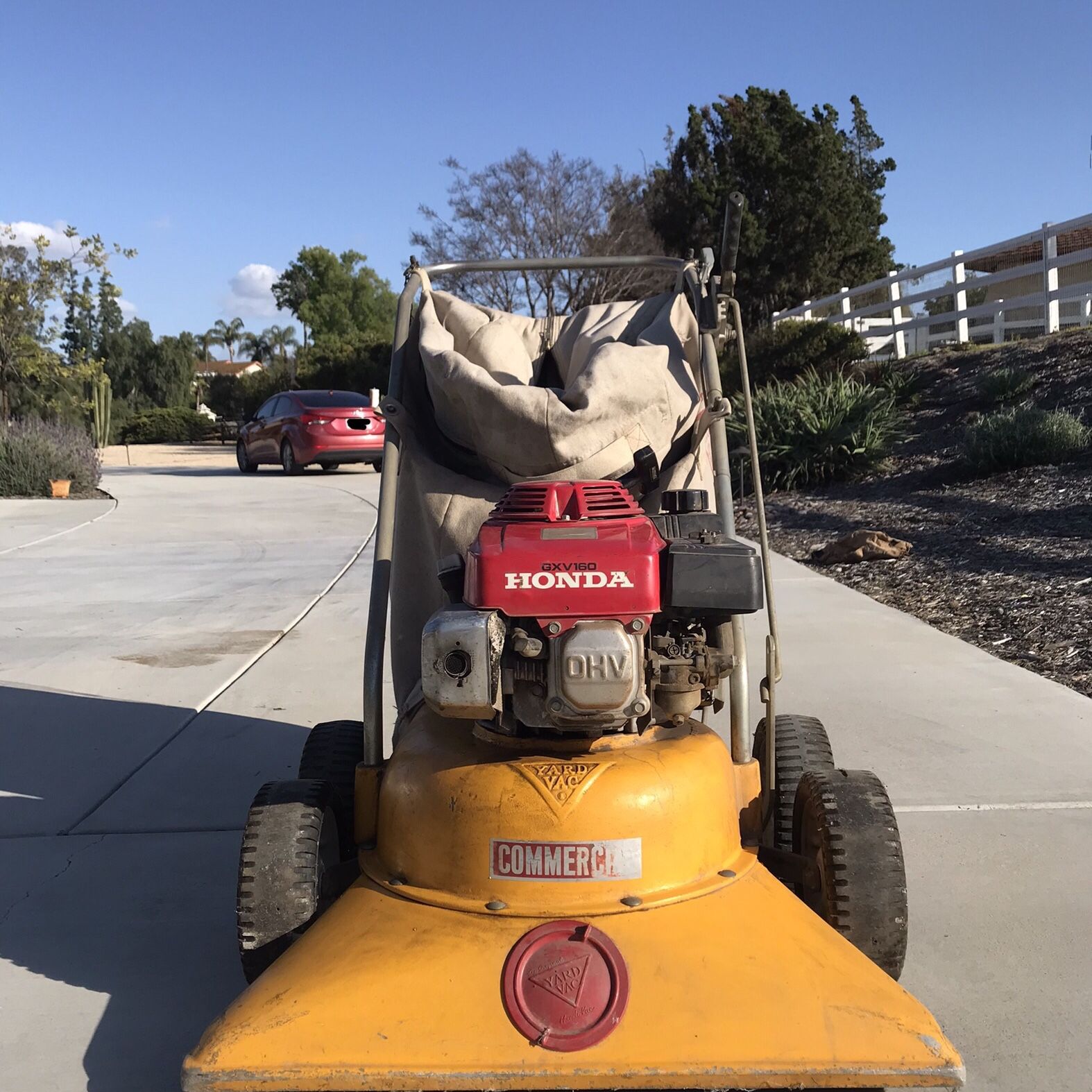 Original Yard Vac w Honda GXV160 Engine for Sale in Riverside CA