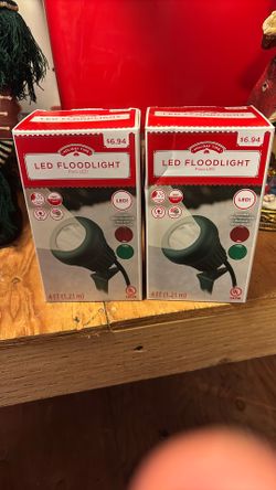 Two Led Floodlights