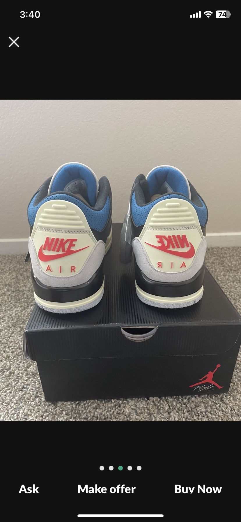 Jordan Rare Air 3s