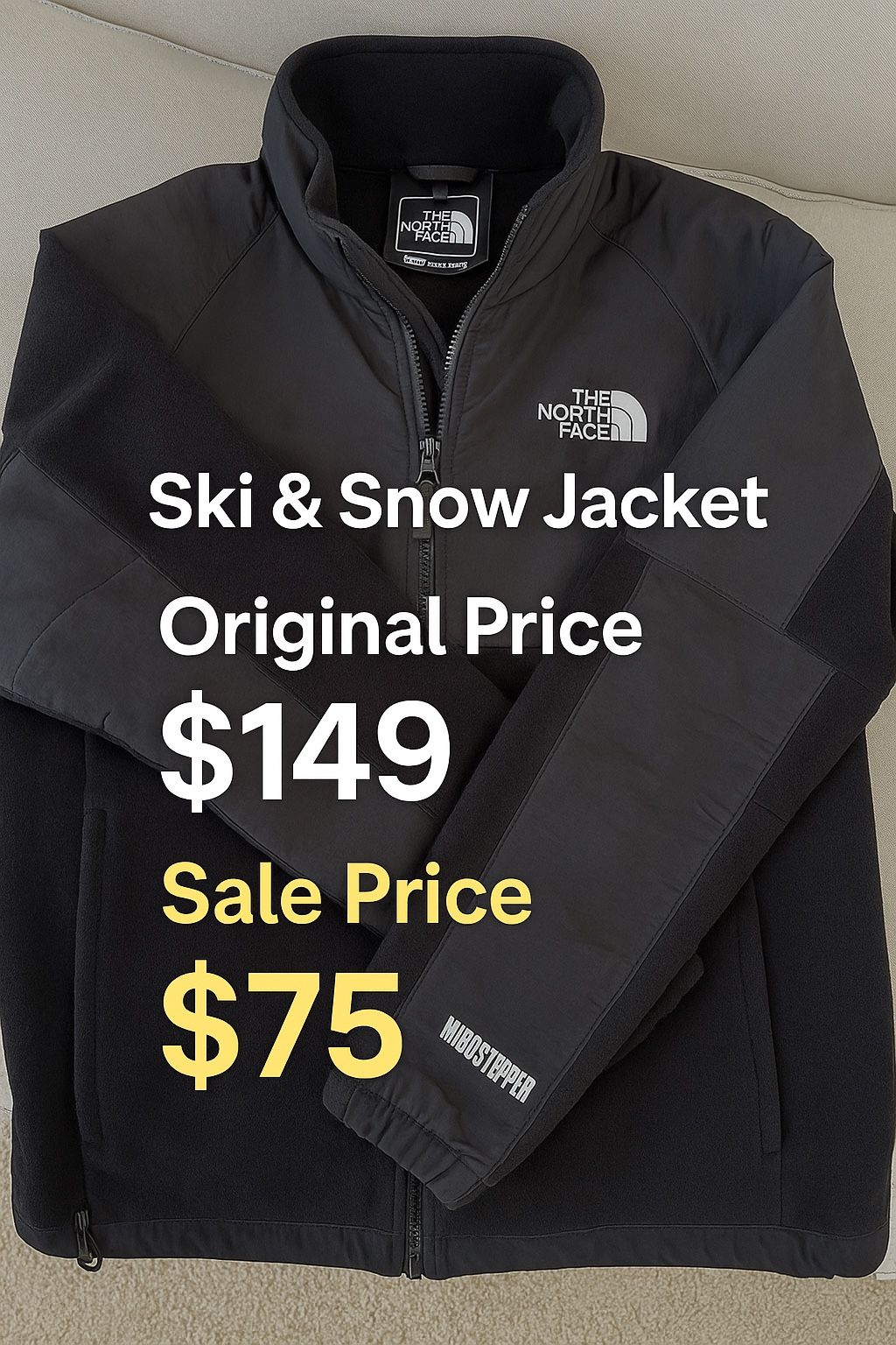 The North Face WINDSTOPPER Full-Zip Jacket – Women’s Size S – Brand New