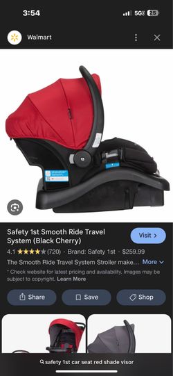 Safety 1st Smooth Ride Baby Car seat