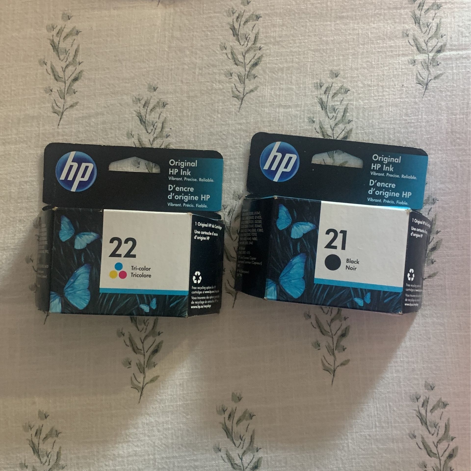 Hp Cartridge 21 And 22