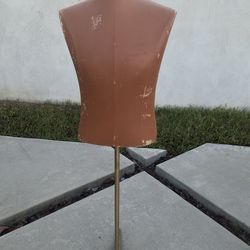 Mannequin with metal stand