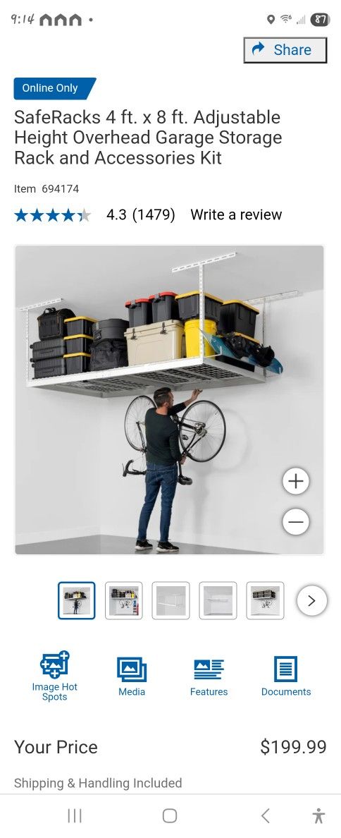 Brand New Storage Rack - See Specs In Photo