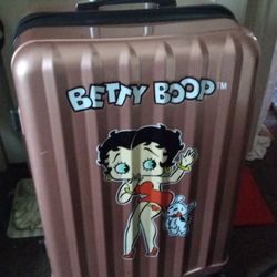 Betty Boop Suitcase Good Condition $45.00