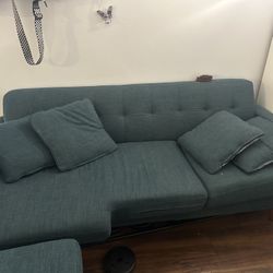 Teal Couch