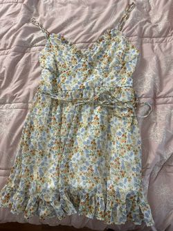 Floral FashionNova dress 
