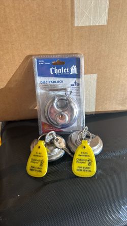 3- disc padlocks