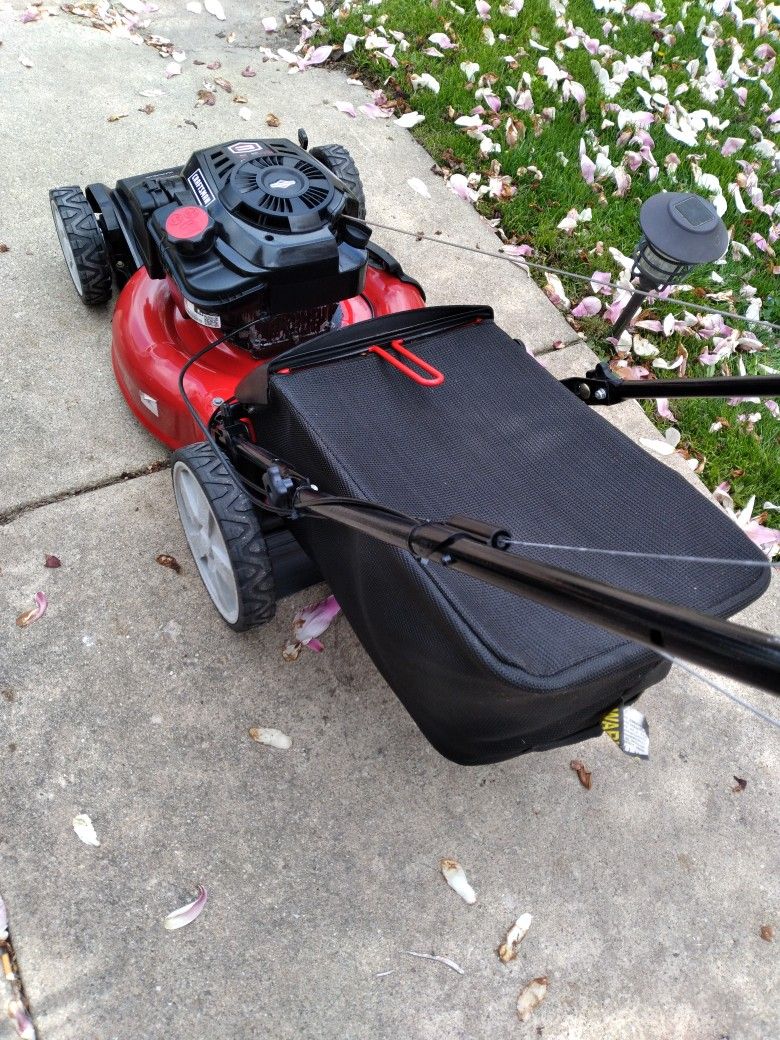 Craftsman Platinum 21" Inch Self Propelled Lawnmower W/Bag