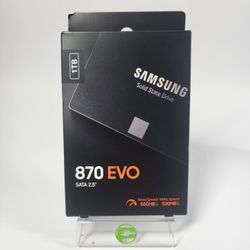 New Samsung 2.5" 870 EVO 1TB eSATA III 6Gbps SSD MZ-77E1T0
