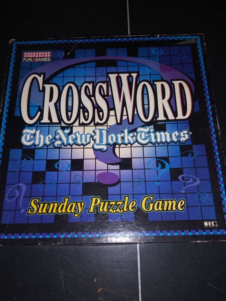 New York Times Crossword Puzzle Game
