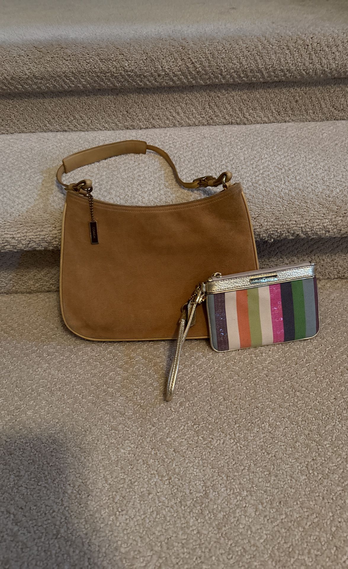 Coach Bag And Clutch Wristlet