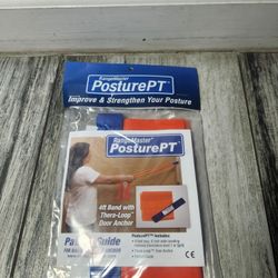 RangeMaster's Posture PT is a 4 foot latex-free band with TheraLoop door anchor