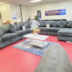 Extra Large Oversized Fabric Livingroom Furniture Sectional Couches Sofa Furniture 