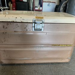 Little Brown Chest Cooler