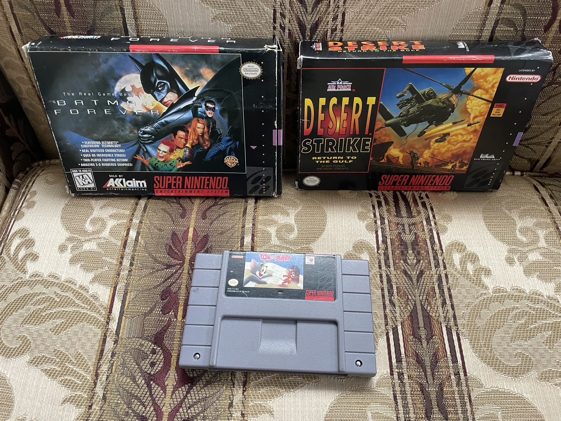 SUPER NINTENDO GAMES