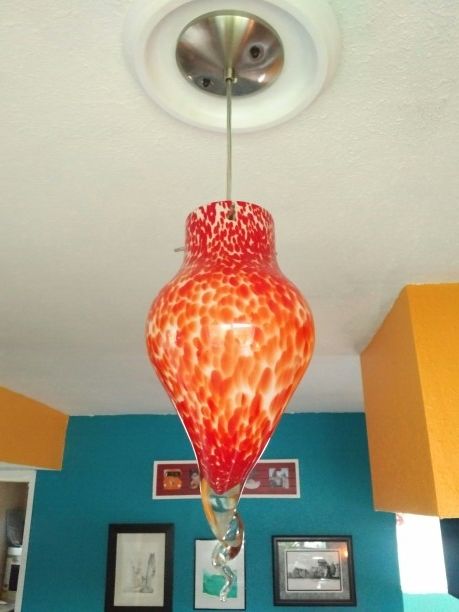 Blown Glass Light Set Of 3