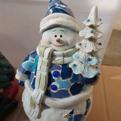 Snow Man Xmas Decor