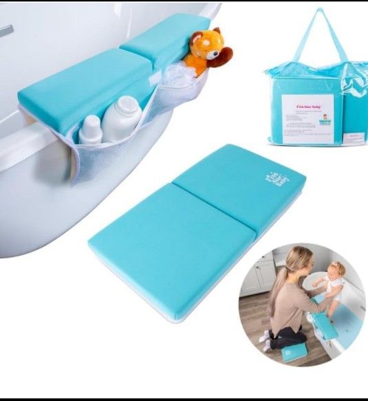 Bath Kneeler and Elbow Rest Pad Set