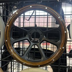 Universal Wood Billet Steering Wheel 