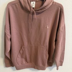 Ladies Peach Sweatshirt Hoodie