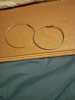 Hoop earrings