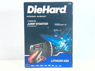 DieHard 1000A Lithium Ion Jump Starter 12V Power Pack ~ Brand New