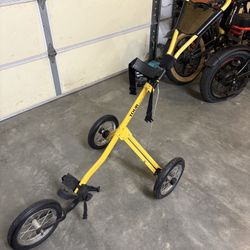 Tour Collection 3 Wheel Golf Pushcart