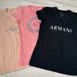 Armani Exchange Women T-shirt Bundle 