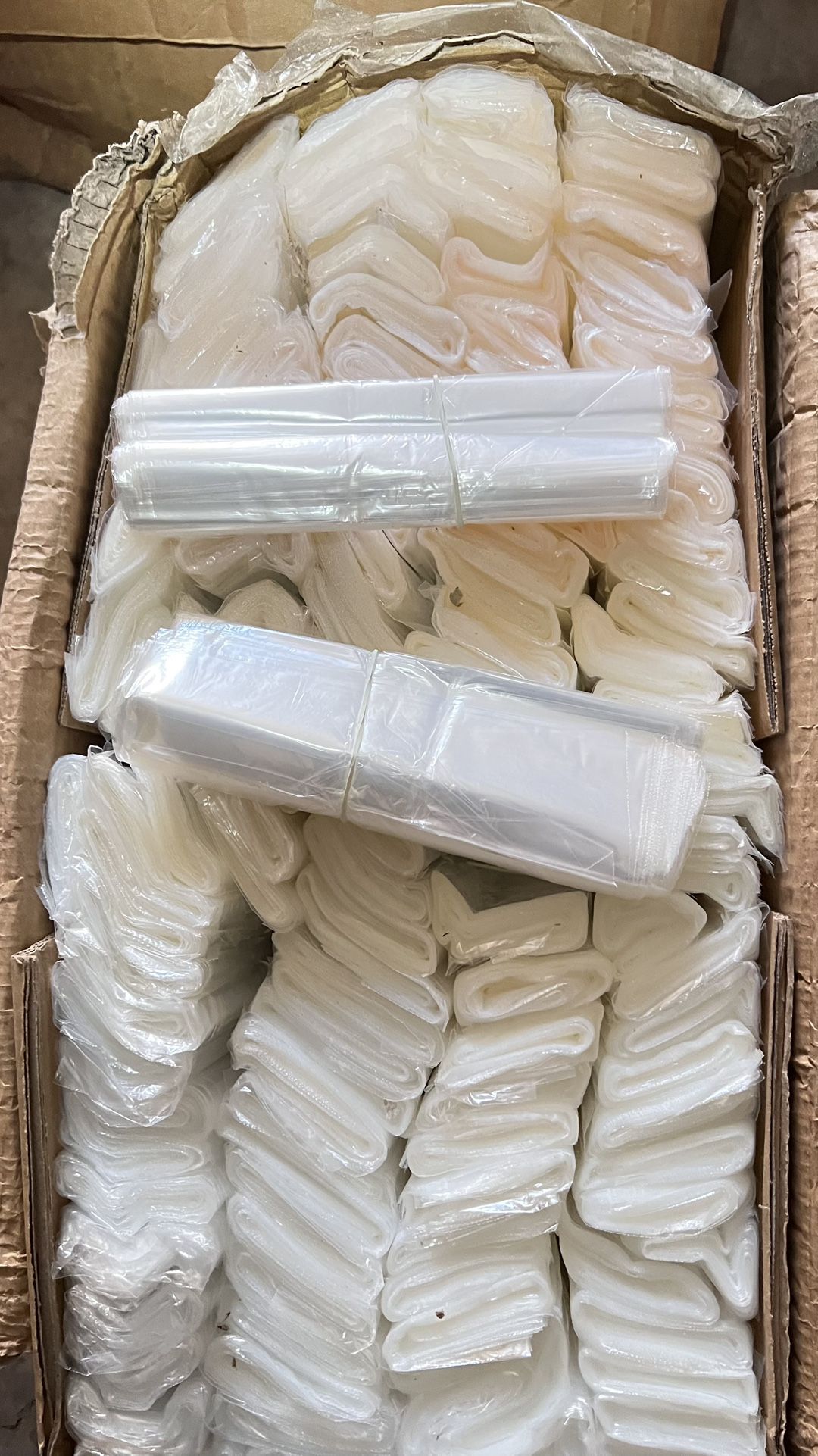 6.5”x5.875” Top Fold Sandwich Bag New In Box -20,000 Bag