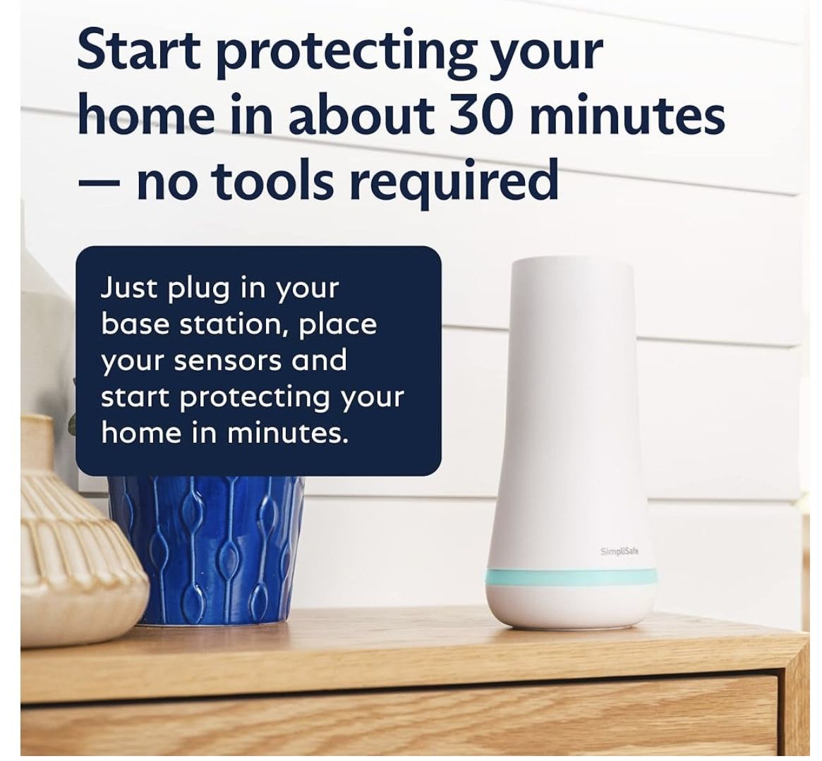 SimpliSafe Base Station And Keypad