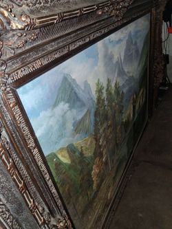 Crystals and paintings