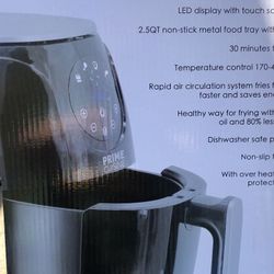 Brand New Unopened Box 2.5 Quart Air Fryer