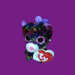 Ty Flippables Clip On Dotty The Leopard 